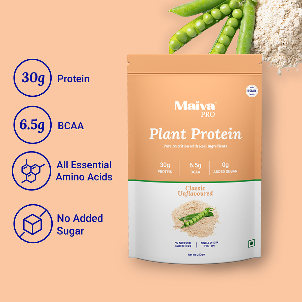 Classic Unflavoured Plant Protein